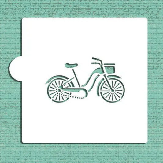 BICYCLE Cookie Stencil "Designer Stencils" 5" x 5"