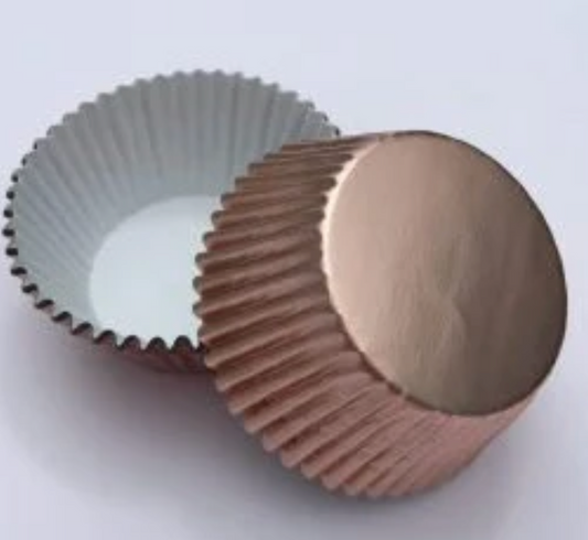 ROSE GOLD FOIL Cupcake Liners