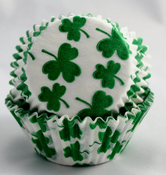 Shamrock Cupcake Papers