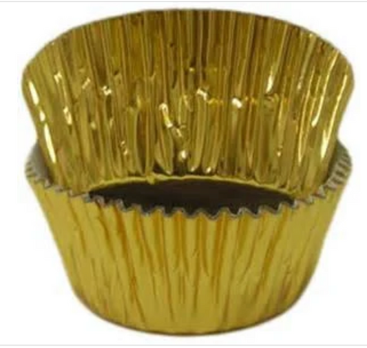 GOLD FOIL MINI Baking Cups