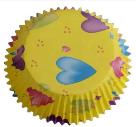 PME HAPPY HEARTS - Cupcake Liners - Standard - 60 Per Pack