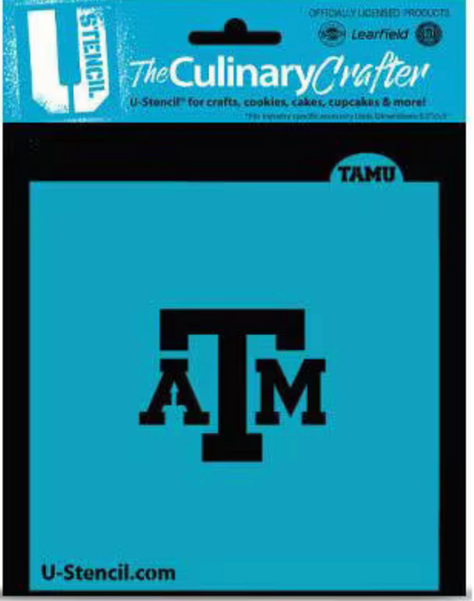 TEXAS A & M! College Stencil, U Stencil College Stencils