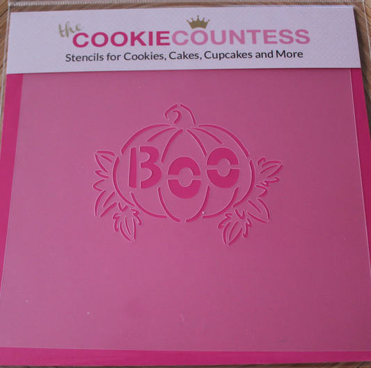 PUMPKIN  PYO Cookie Countess, Cookie Stencil/Cupcake Stencil