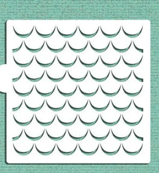 SWAG ALL OVER Cookie Stencil "Designer Stencils" 5" x 5"