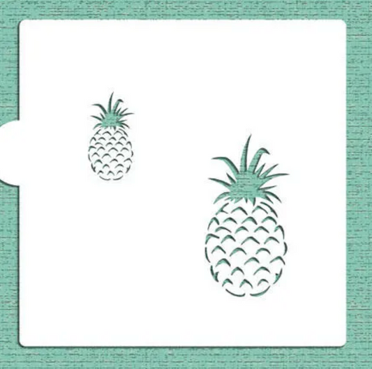 PINEAPPLE Cookie Stencil "Designer Stencils" 5" x 5"