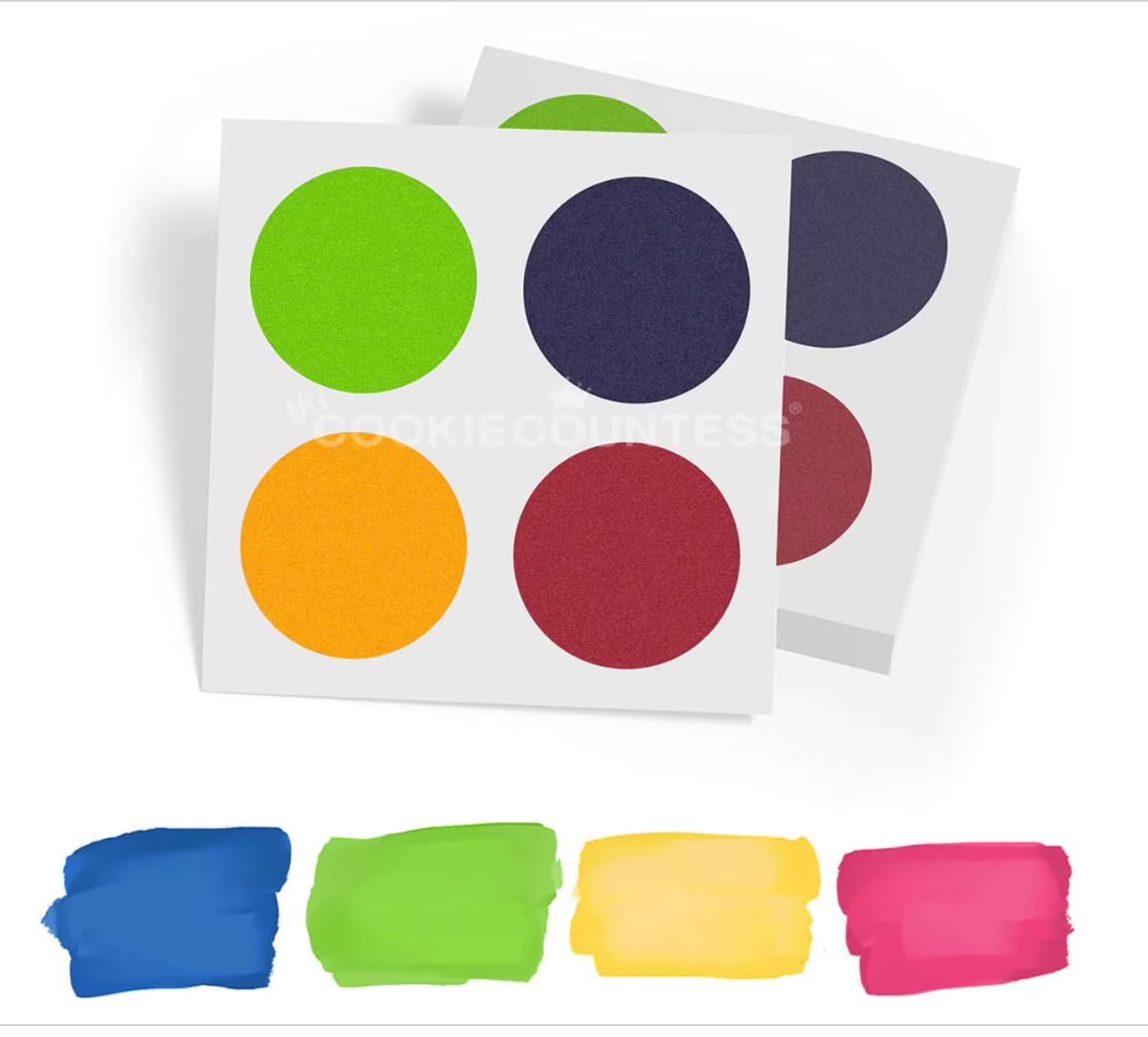 ORIGINAL PAINT PALETTES, Cookie Countess, 12 Per pack