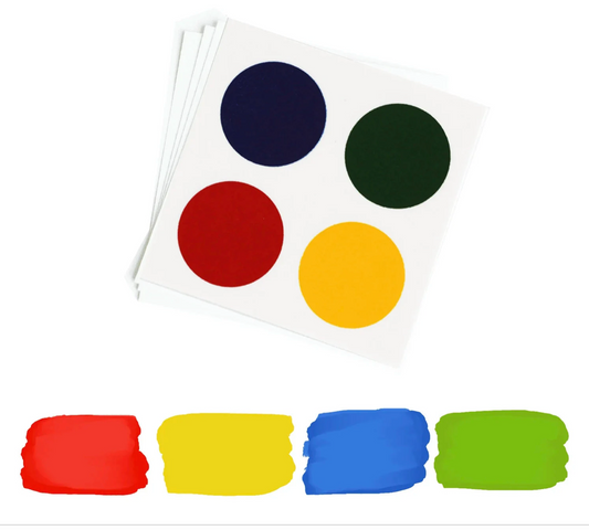 PRIMARY PAINT PALETTES, Cookie Countess, 12 Per pack