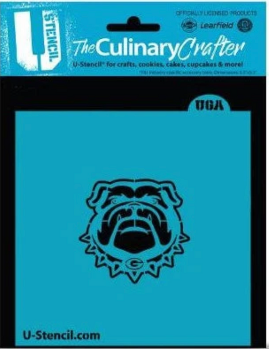 GEORGIA UGA! College Stencil, U Stencil College Stencils, Cookie Stencil