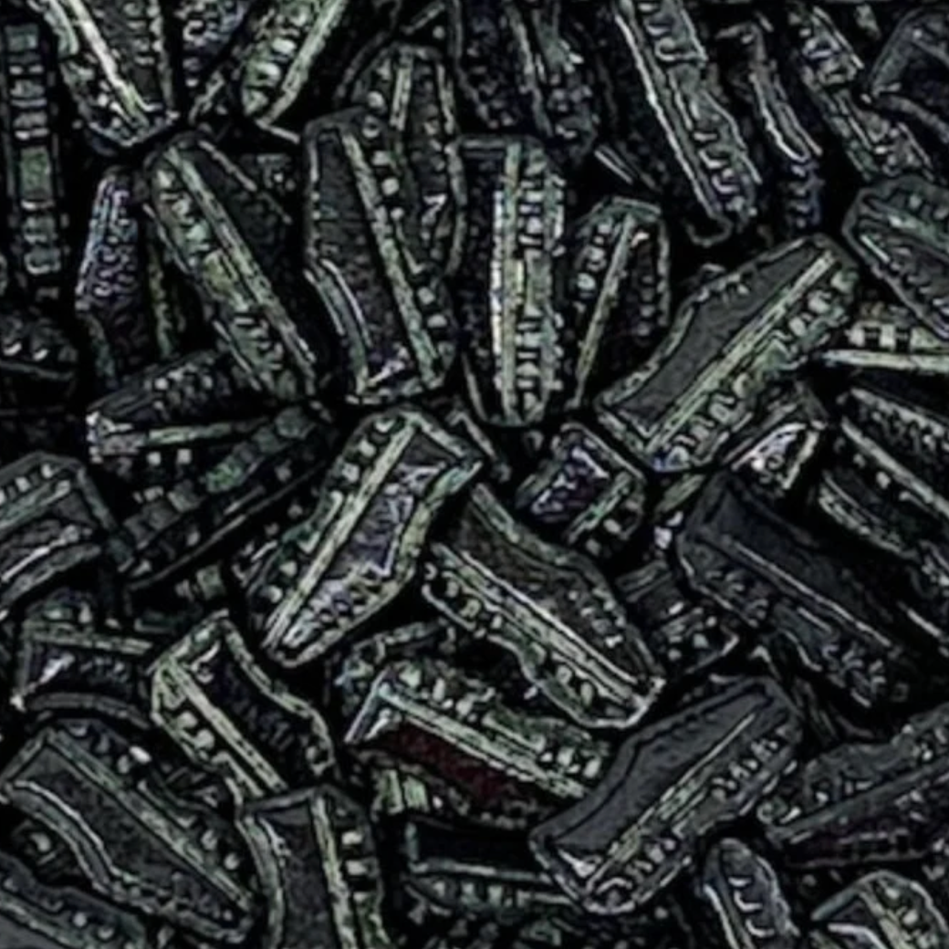 SNEAKER Sprinkles, BLACK Sprinkles, 4 Ounces or 2 Ounces, Sprinkles