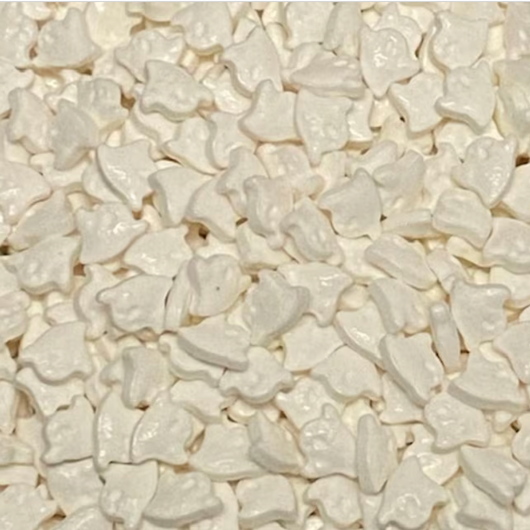 GHOST Sprinkles - Sprinkles,  4 Ounces or 2 Ounces, HALLOWEEN SPRINKLES