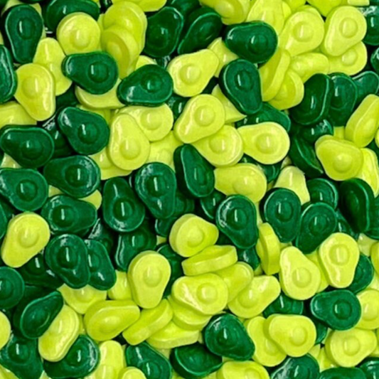 AVOCADO Sprinkles, Candy Sprinkles, 2 ounce or 4 ounce, Light Green, Dark Green