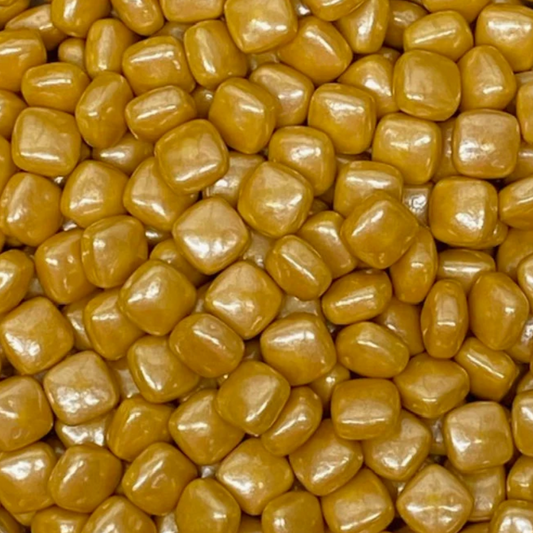 GOLD PEARL SQUARE Sprinkles, Gold Sprinkles, 4 Ounces or 2 Ounces, Sprinkles