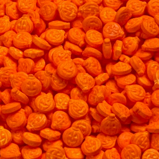 JACK-O-LANTERN SPRINKLES , Orange Sprinkles, 2 or 4 Ounces, Thick Sprinkles