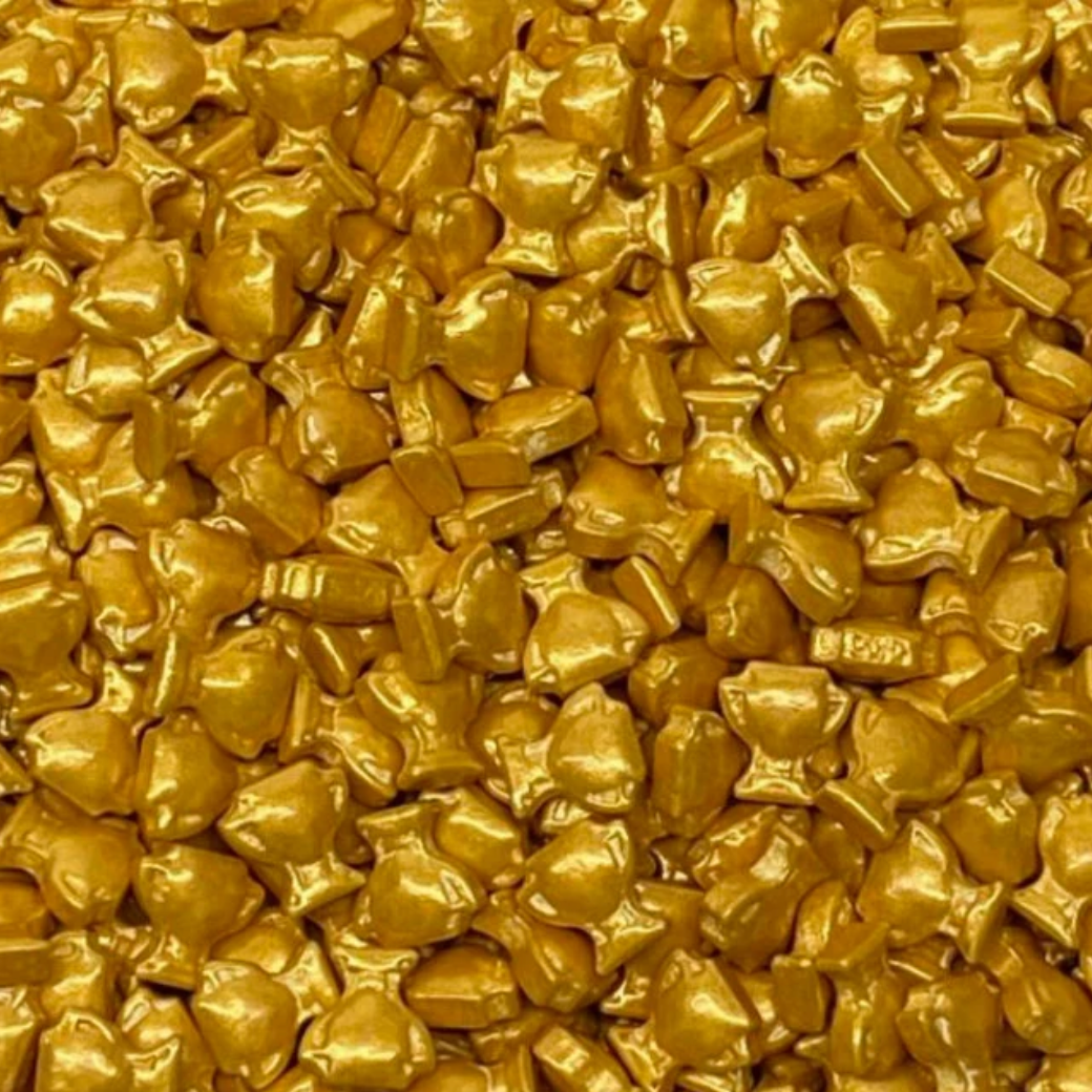 GOLD TROPHY, GOLD Sprinkles, 4 Ounces or 2 Ounces, Sprinkles