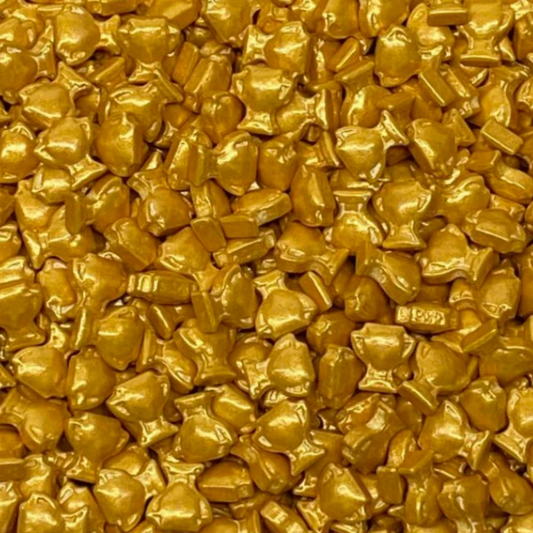 GOLD TROPHY, GOLD Sprinkles, 4 Ounces or 2 Ounces, Sprinkles