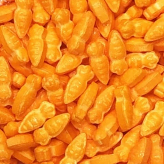 CARROT SPRINKLES, Orange Sprinkles, 4 Ounces, Sprinkles