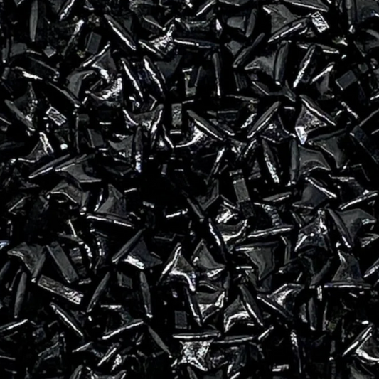 WITCH HAT SPRINKLES, Black Sprinkles, 2 or 4 Ounces, Thick Sprinkles