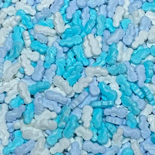 SEAHORSES SPRINKLES, Orange Sprinkles, Sprinkles, 2 Ounce or 4 Ounce