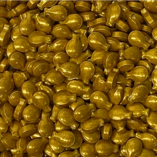 GOLDEN BALLOON SPRINKLES, Gold Sprinkles, Sprinkles, 2 Ounce or 4 Ounce