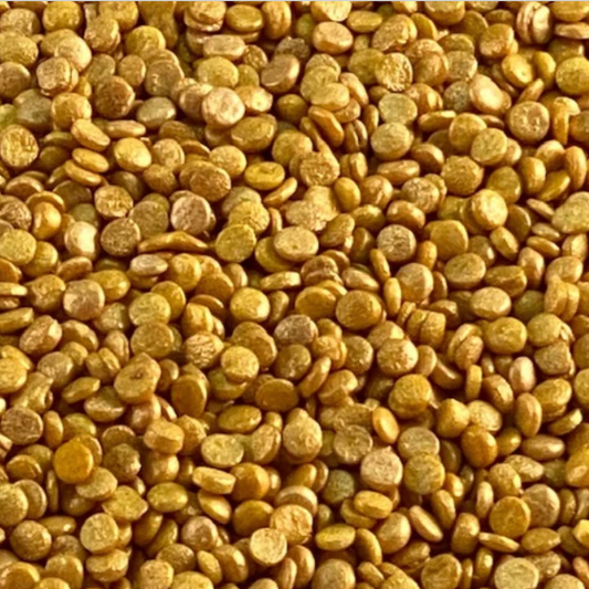 METALLIC GOLD Confetti Candy Decorations, Confetti Sprinkles, Sprinkles, 4 Ounces