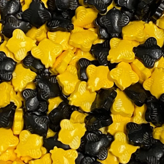 BEE Sprinkles - Sprinkles, 2 or 4 Ounces, Bumble Bee Sprinkles