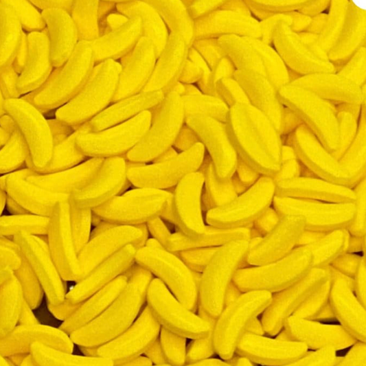 BANANAS SPRINKLES , YELLOW Sprinkles, 4 Ounces and 2 Ounces