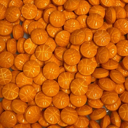BASKETBALL Sprinkles - Sprinkles,  4 Ounces or 2 Ounces