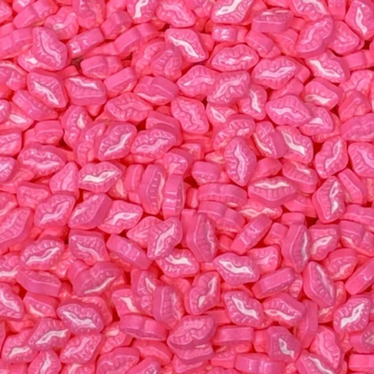 PINK LIPS SPRINKLES, Pink Sprinkles, 2 or 4 Ounces