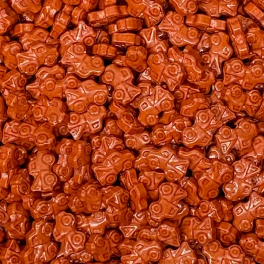 TOW TRUCK SPRINKLES, Rust Sprinkles, 2 or 4 Ounces, Thick Sprinkles