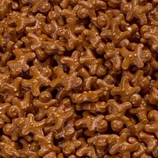 GINGERBREAD MAN SPRINKLES, Sprinkles, 4 Ounces or 2 Ounces