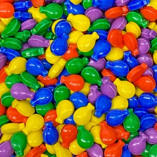 COLORFUL BALLOON SPRINKLES, Multi Color Sprinkles, Sprinkles, 2 Ounce or 4 Ounce