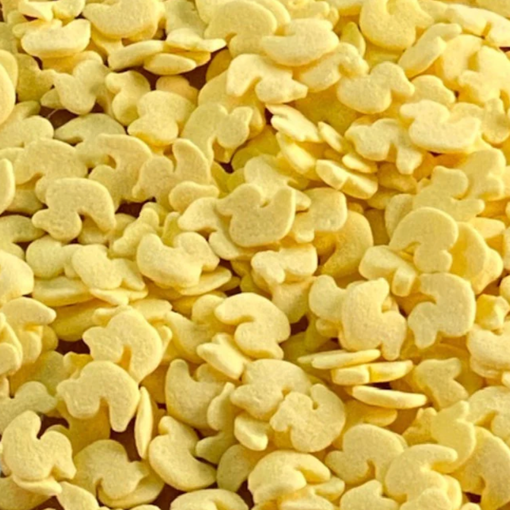 RUBBER DUCKS SPRINKLES , Yellow, 2 or  4 Ounces, Sprinkles