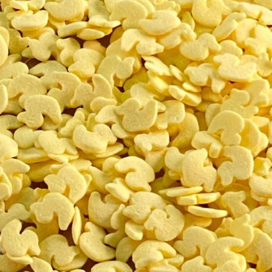 RUBBER DUCKS SPRINKLES , Yellow, 2 or  4 Ounces, Sprinkles