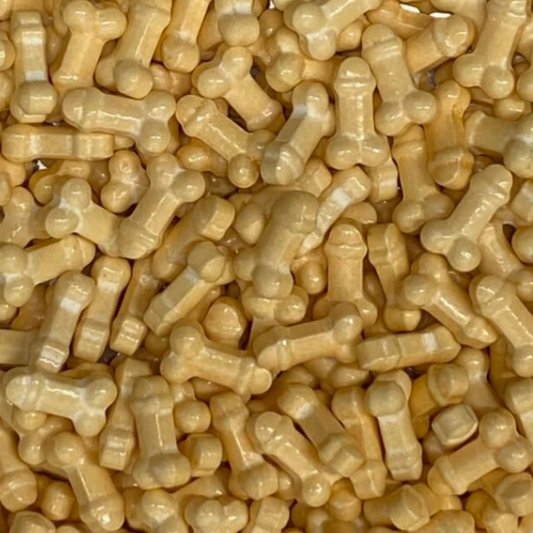 PENIS SPRINKLES, Brown, Beige, Colorful, Color Sprinkles, 4 Ounces or 2 Ounces