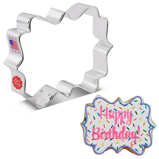 SQUARE PLAQUE  Cookie Cutter  Ann Clark Cookie Cutter, Ann Clark Collection