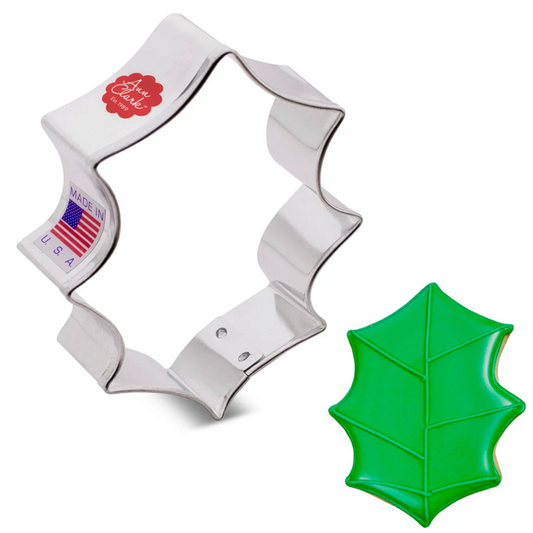 HOLLY LEAF Cookie Cutter  Ann Clark Cookie Cutter, Ann Clark Collection