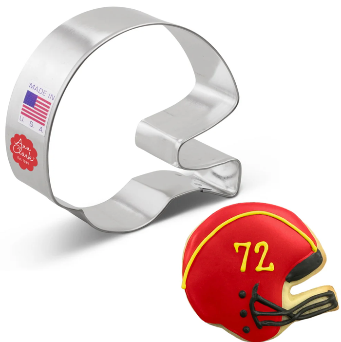 FOOTBALL HELMET Cookie Cutter  Ann Clark Cookie Cutter, Ann Clark Collection