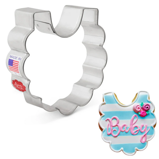BABY BIB Cookie Cutter  Ann Clark Cookie Cutter, Ann Clark Collection