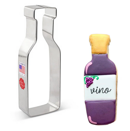 WINE BOTTLE Cookie Cutter  Ann Clark Cookie Cutter, Ann Clark Collection