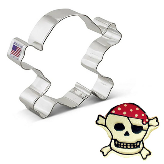 SKULL & CROSSBONES Cookie Cutter  Ann Clark Cookie Cutter, Ann Clark Collection