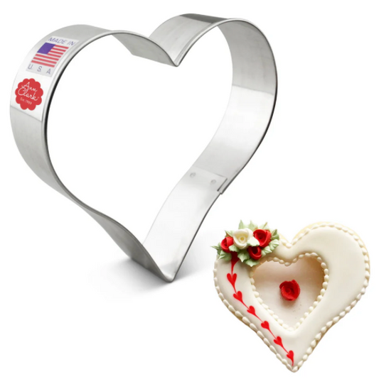 HEART 4" Cookie Cutter  Ann Clark Cookie Cutter, Ann Clark Collection