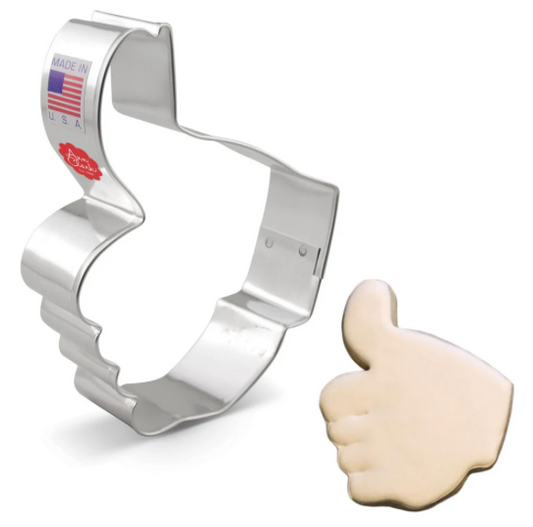 THUMBS UP Cookie Cutter  Ann Clark Cookie Cutter, Ann Clark Collection