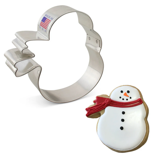 SNOWMAN WITH SCARF Cookie Cutter  Ann Clark Cookie Cutter, Ann Clark Collection