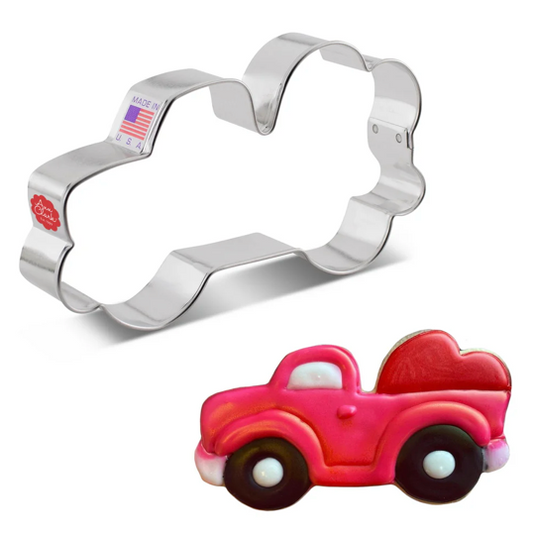 VINTAGE TRUCK W/HEART Cookie Cutter  Ann Clark Cookie Cutter, Ann Clark Collection