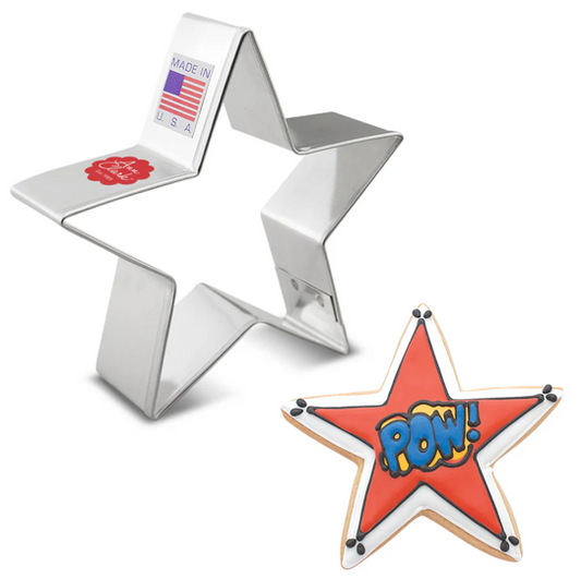 STAR 3 1/2" Cookie Cutter  Ann Clark Cookie Cutter, Ann Clark Collection