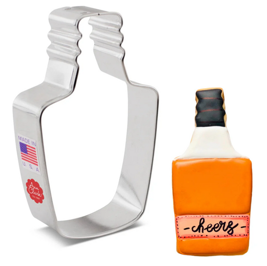 LIQUOR BOTTLE Cookie Cutter  Ann Clark Cookie Cutter, Ann Clark Collection