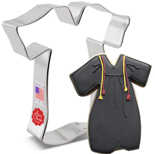 GRADUATION GOWN Cookie Cutter  Ann Clark Cookie Cutter, Ann Clark Collection