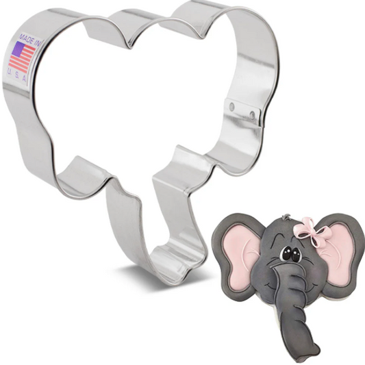 ELEPHANT FACE Cookie Cutter  Ann Clark Cookie Cutter, Ann Clark Collection