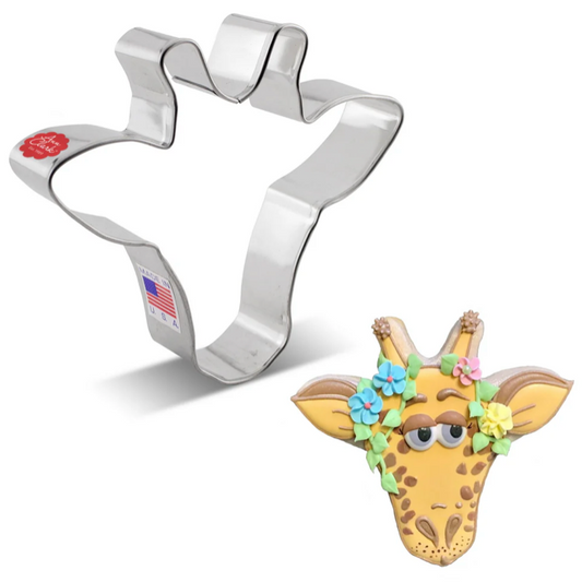 GIRAFFE HEAD Cookie Cutter,  Ann Clark Cookie Cutter, Ann Clark Collection
