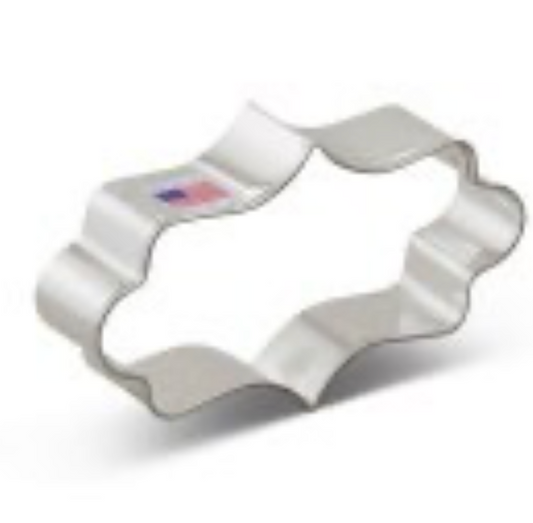 PLAQUE LONG Cookie Cutter  Ann Clark Cookie Cutter, Ann Clark Collection